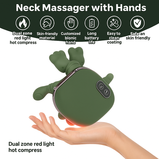NeckEase Pro — Heated Shiatsu Neck & Shoulder Massager